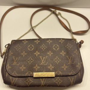 Louis Vuitton, Favorite handbag monogram canvas MM